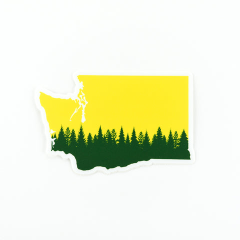 WA State Trees Sticker, Seattle/ Northwest, Pike Street Press, Pike Street Press- Pike Street Press