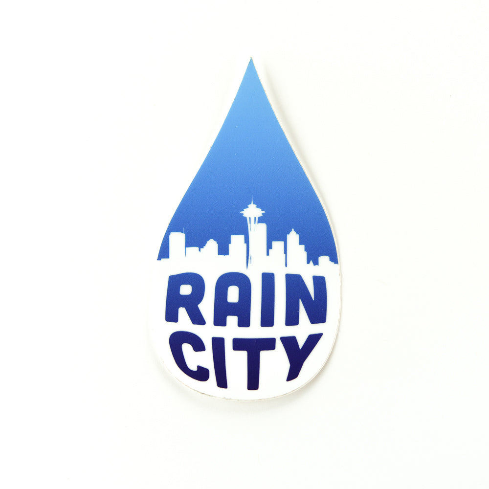 Rain City Sticker, Seattle/ Northwest, Pike Street Press, Pike Street Press- Pike Street Press