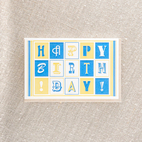 Birthday Box Type, Birthday, Pike Street Press, Pike Street Press- Pike Street Press