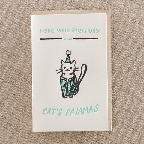 Birthday Cats Pajamas, Birthday, Pike Street Press, Pike Street Press- Pike Street Press